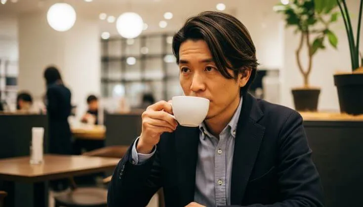 40代の髪型・メンズツーブロック長めの基礎