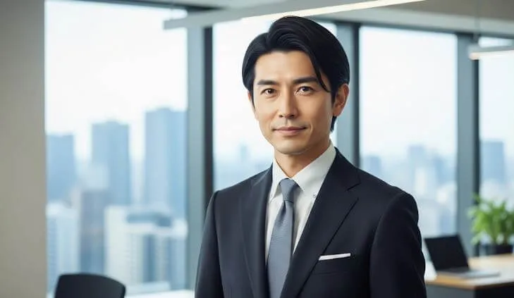 40代の髪型・長めメンズツーブロックについて