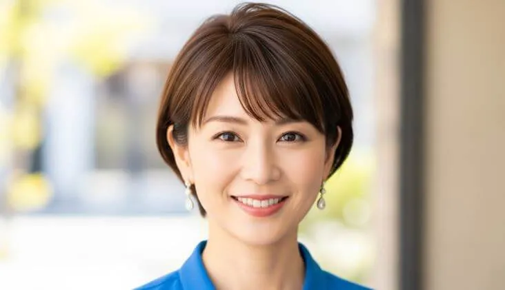 40代の髪型・手入れが楽なショートで前髪ありのスタイル