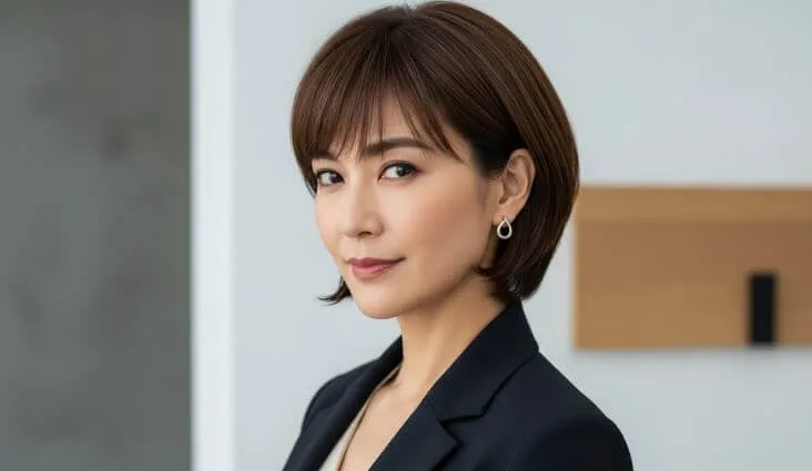 かっこいい大人のバランスヘア
