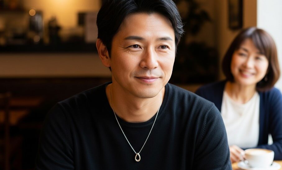 自撮り写真で差がつく！40代男性の清潔感演出術