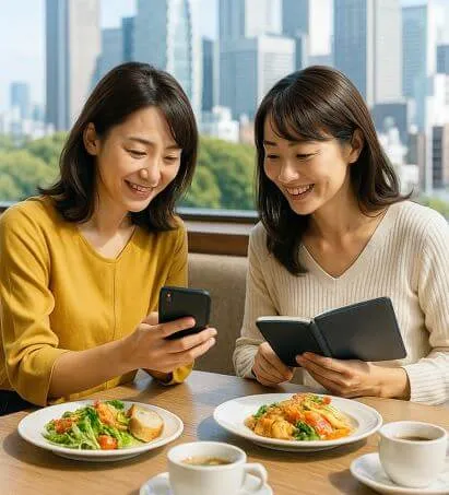 40代の女子会ランチ・新宿で失敗しない店選び